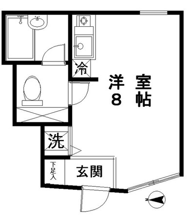 ユーハコート小石川の物件間取画像